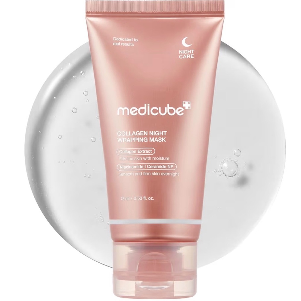 medicube Collagen Night Wrapping Mask - Pink